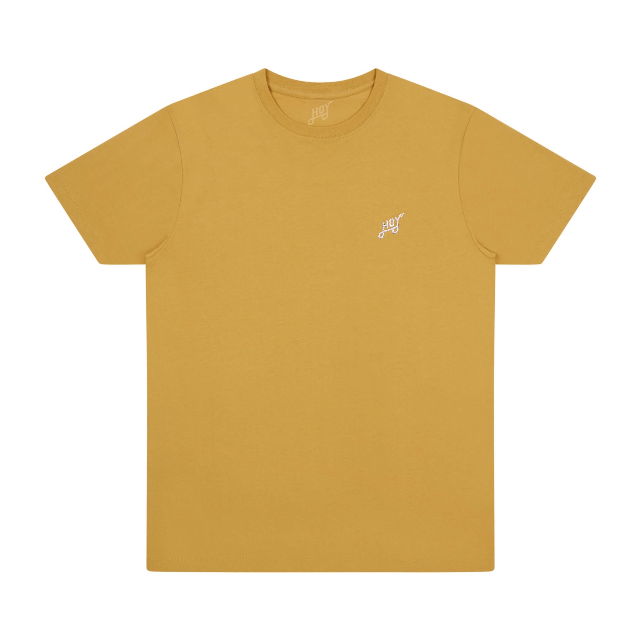 Hoy Explore Organic T-shirt - Faded Mustard - Last One