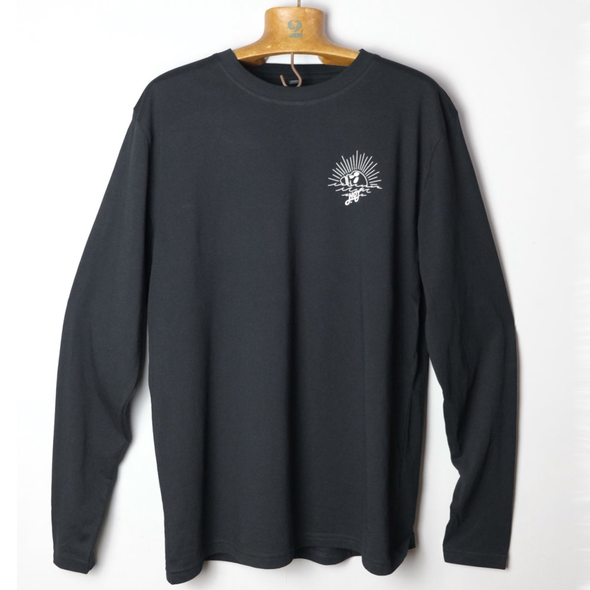Hoy Organic Forever Long Sleeve T-shirt - Black