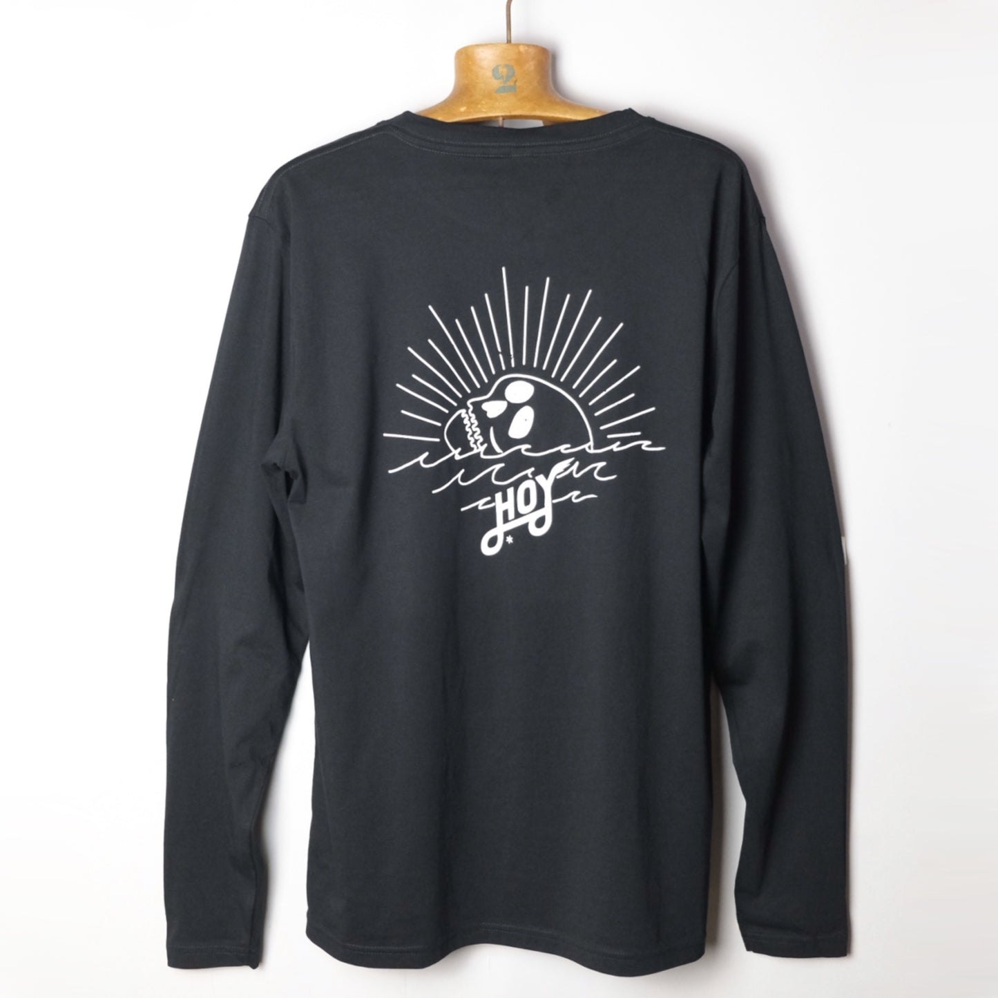 Hoy Organic Forever Long Sleeve T-shirt - Black