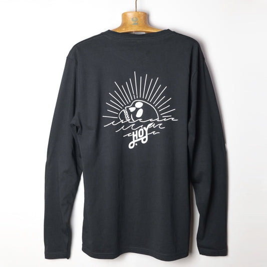 Hoy Organic Forever Long Sleeve T-shirt - Black