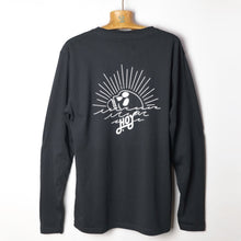 Load image into Gallery viewer, Hoy Organic Forever Long Sleeve T-shirt - Black
