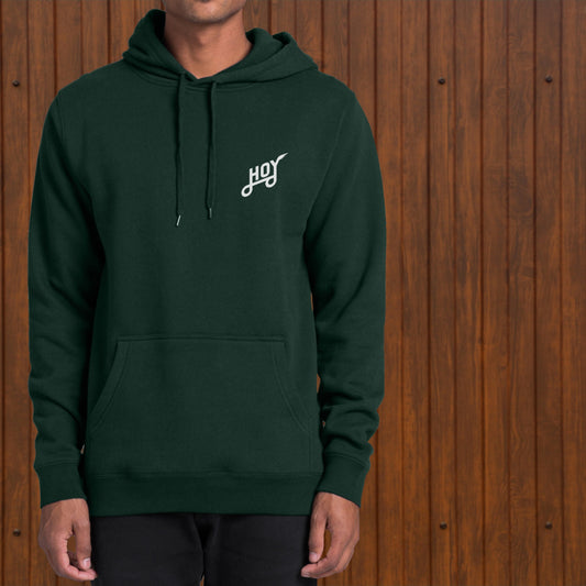 Hoy Classics Hoodie - Deep Green - Last Few