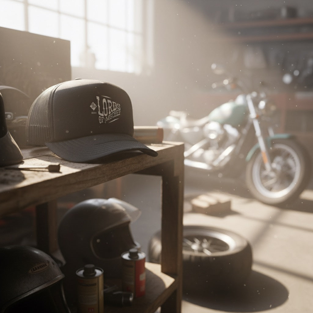 Hoy Lords Of Mischief Trucker Hat - Black / White - Last One
