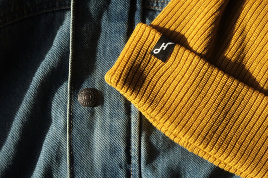 Hoy Organic Daily Beanie - Mellow Yellow