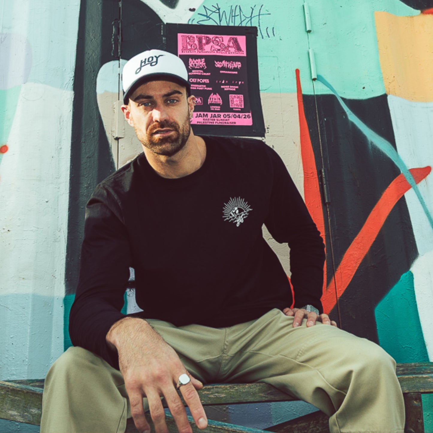 Hoy Classics Trucker Cap - Navy / White