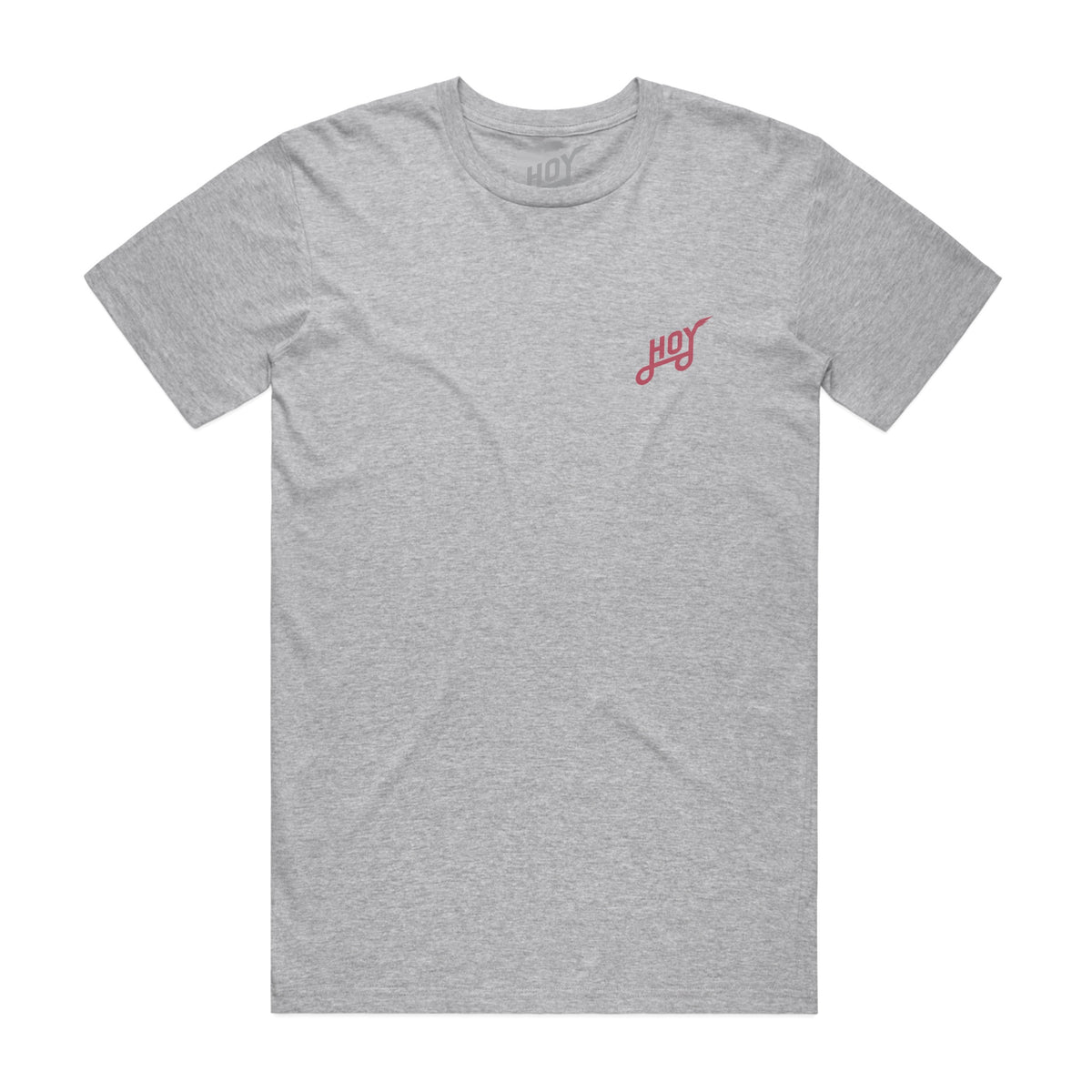 Hoy Wabi-sabi Organic T-Shirt - Grey Marl