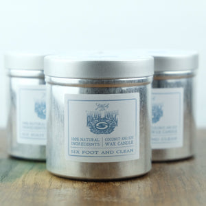 Six Foot and Clean x Blue Juice Candle
