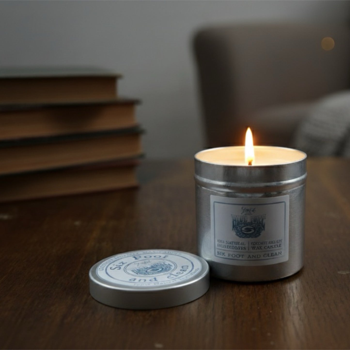 Six Foot and Clean x Blue Juice Candle
