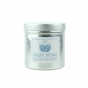 Six Foot and Clean x Blue Juice Candle