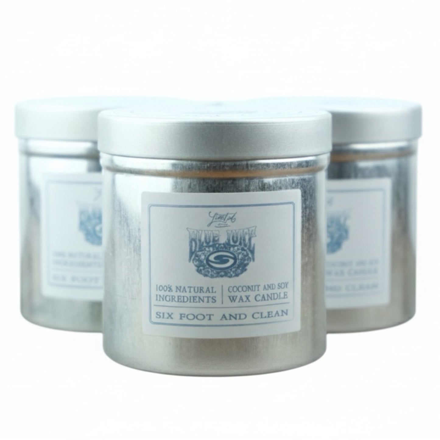 Six Foot and Clean x Blue Juice Candle