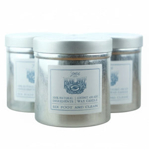 Six Foot and Clean x Blue Juice Candle
