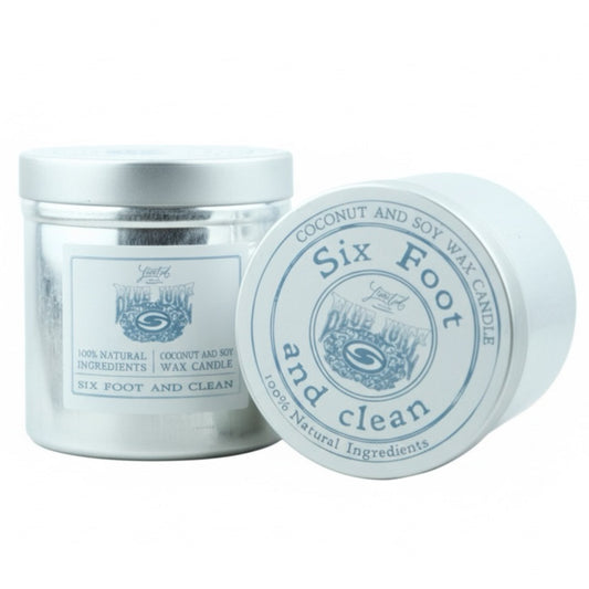 Six Foot and Clean x Blue Juice Candle