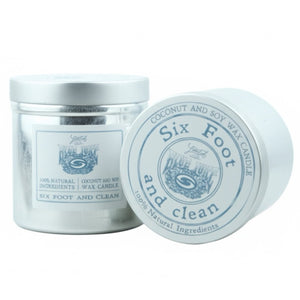 Six Foot and Clean x Blue Juice Candle