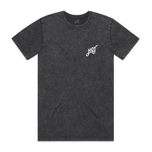 Hoy Uptown T-shirt - Black / Sea Salt