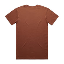 Load image into Gallery viewer, Hoy Classics Organic T-shirt - Rust / Natural
