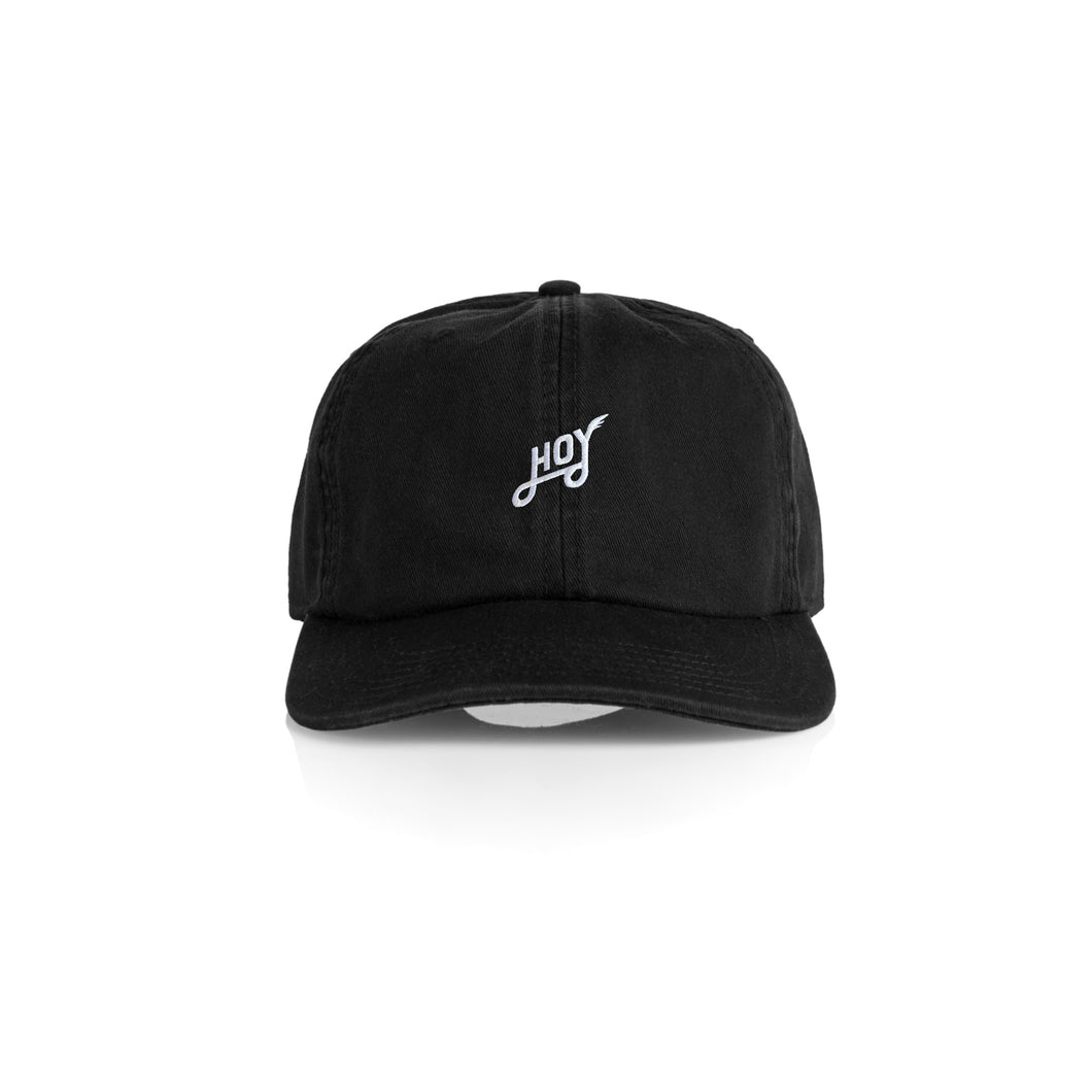 Hoy Explore Embroidered Cap - Black