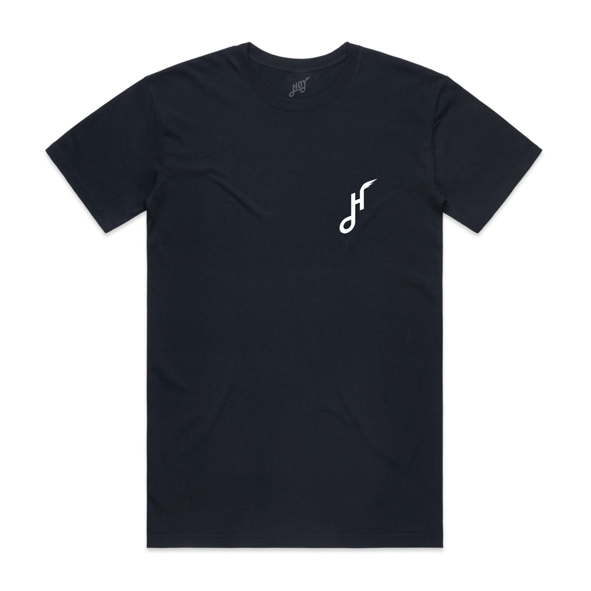 Hoy Classics Downtown Organic T-shirt - Navy