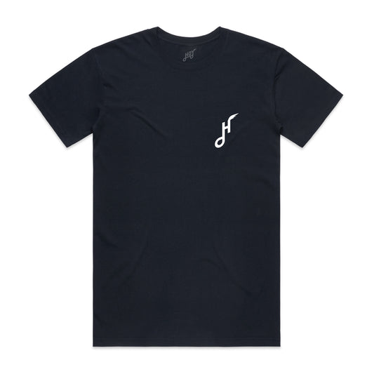 Hoy Classics Downtown Organic T-shirt - Navy