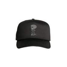 Load image into Gallery viewer, Hoy Wave Wranglers Trucker Hat - Black / White
