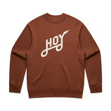 Load image into Gallery viewer, Hoy Classics Crew Neck Sweater - Rust / Natural
