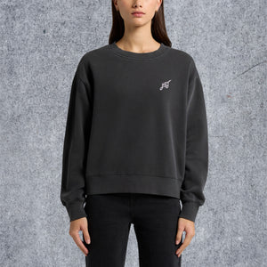 Women's Hoy Explore Sweater - Washed Black