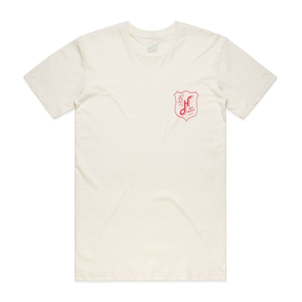 Hoy Wabi-sabi Hoy Beach Organic T-Shirt - Vintage White
