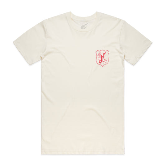 Hoy Wabi-sabi Hoy Beach Organic T-Shirt - Vintage White