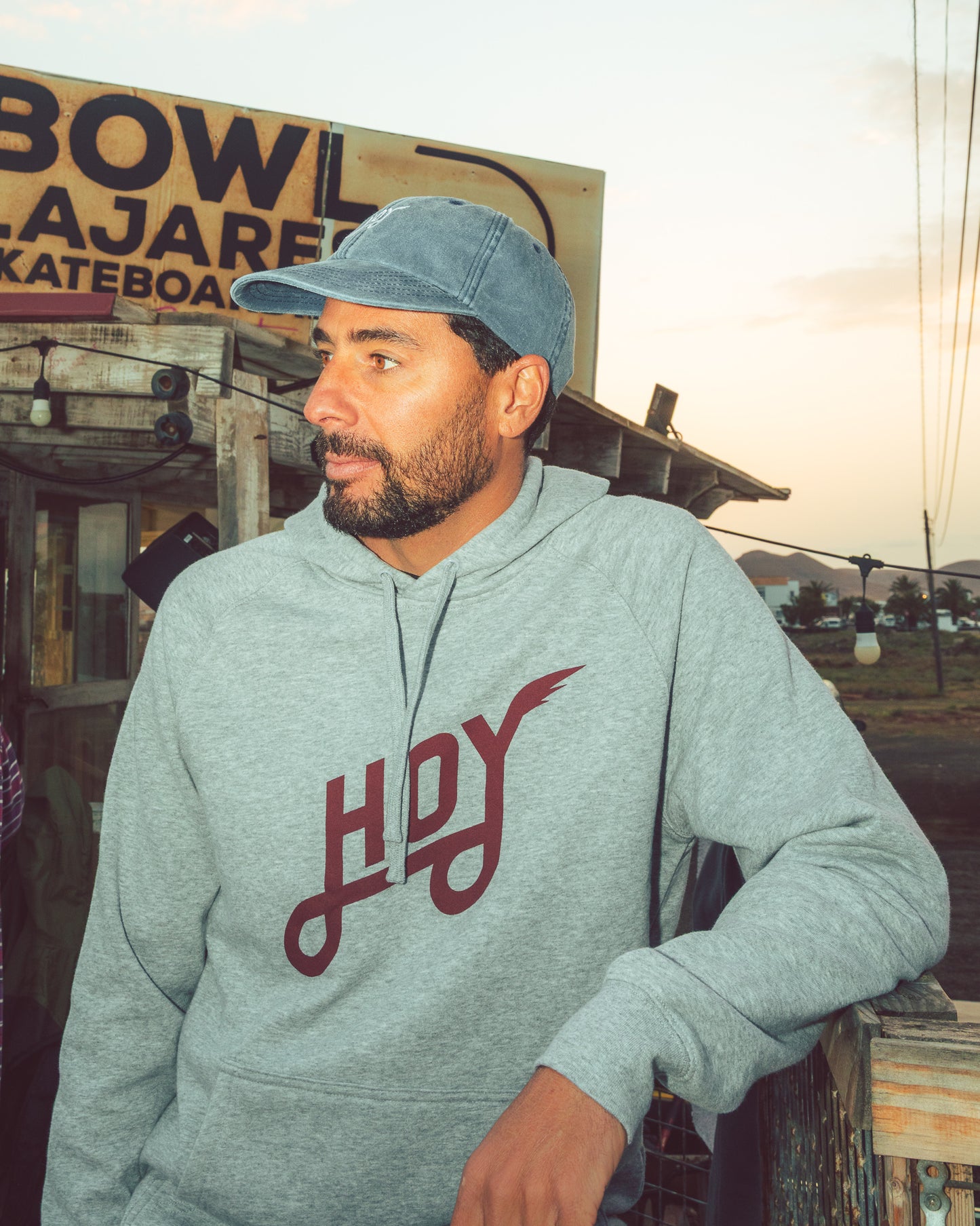 Hoy Explore Dad Hat - Vintage Blue