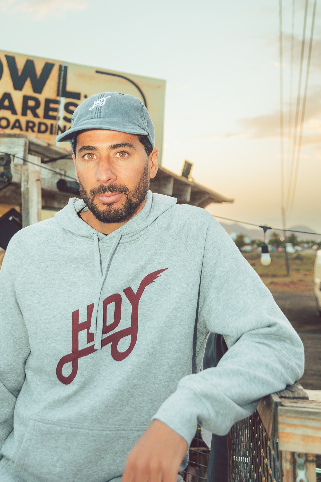 Hoy Explore Dad Hat - Vintage Blue