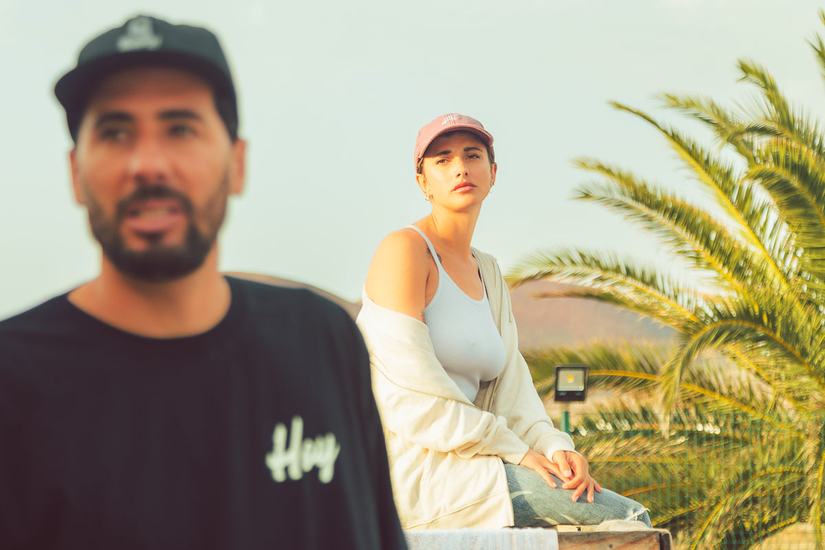 Hoy Explore Dad Hat - Vintage Red