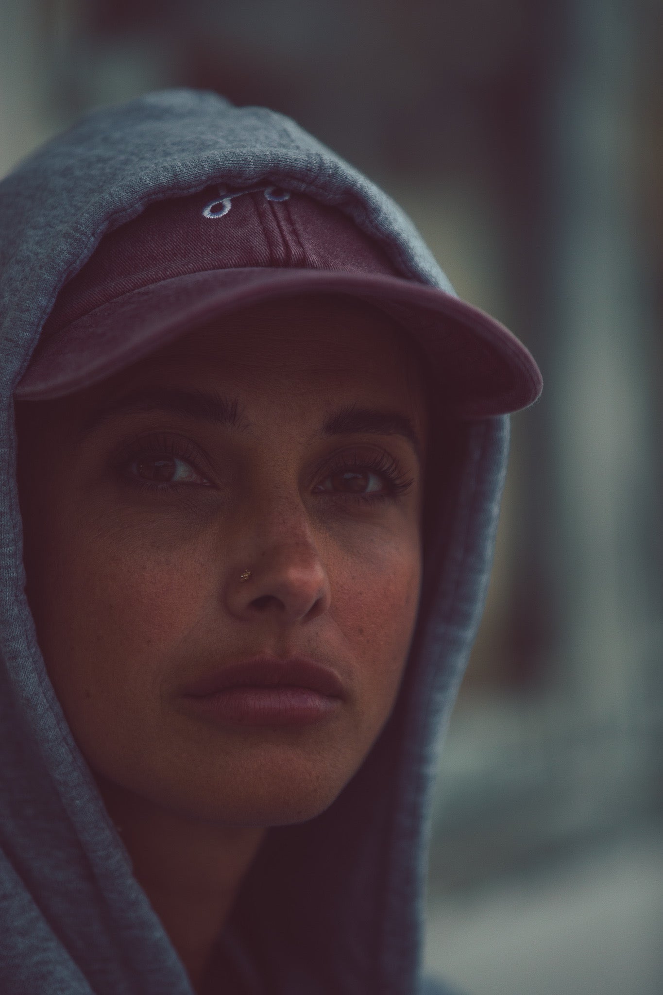 Hoy Explore Dad Hat - Vintage Red