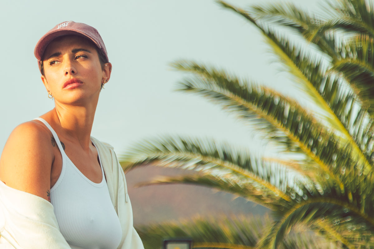 Hoy Explore Dad Hat - Vintage Red