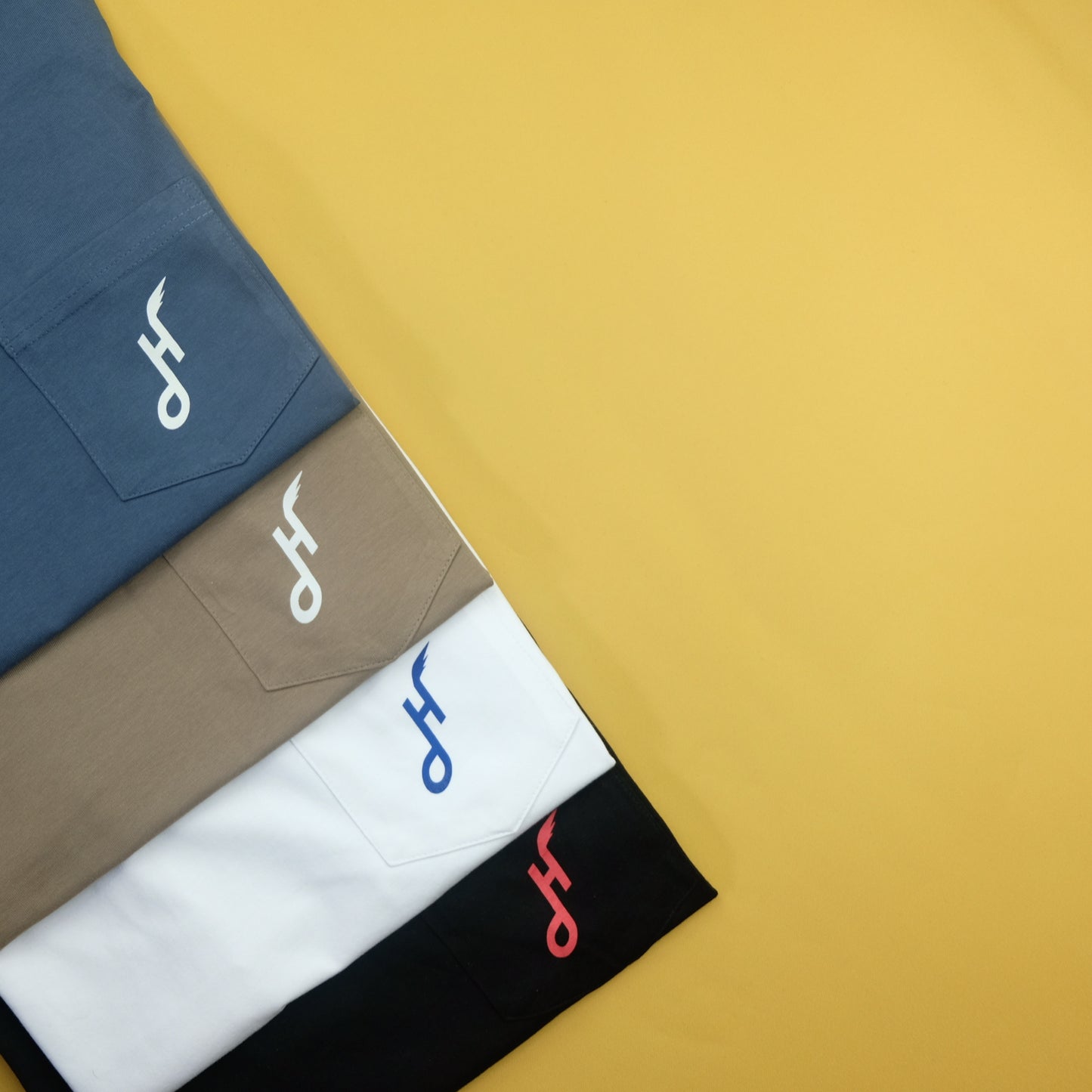 Hoy Downtown Pocket T-shirt - Petrol / Foam