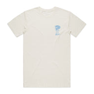 Hoy Wabi-sabi Wave Wranglers Organic T-Shirt - Vintage White