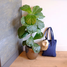 Load image into Gallery viewer, Hoy Classics Heavy Cotton Tote Bag - Indigo Dyed
