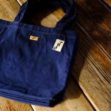 Load image into Gallery viewer, Hoy Classics Heavy Cotton Tote Bag - Indigo Dyed
