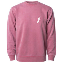 Load image into Gallery viewer, Hoy Downtown Pigment Dyed Crew Neck Sweater - Hazy Sunset - Last One
