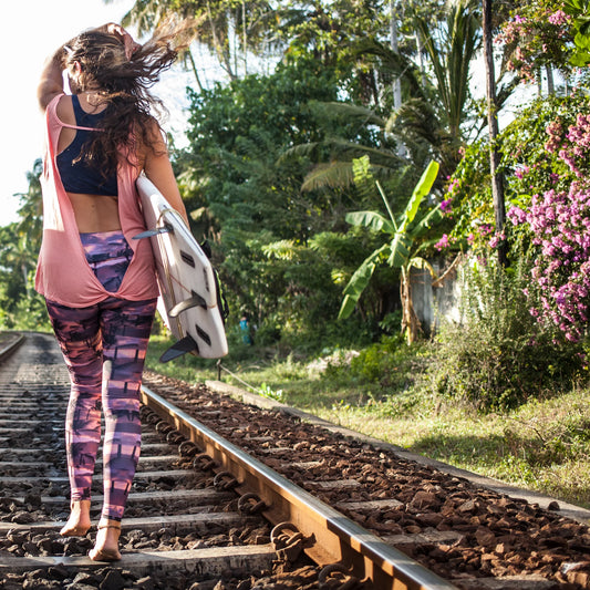 Olas YOGA Leggings - Tropical Prism