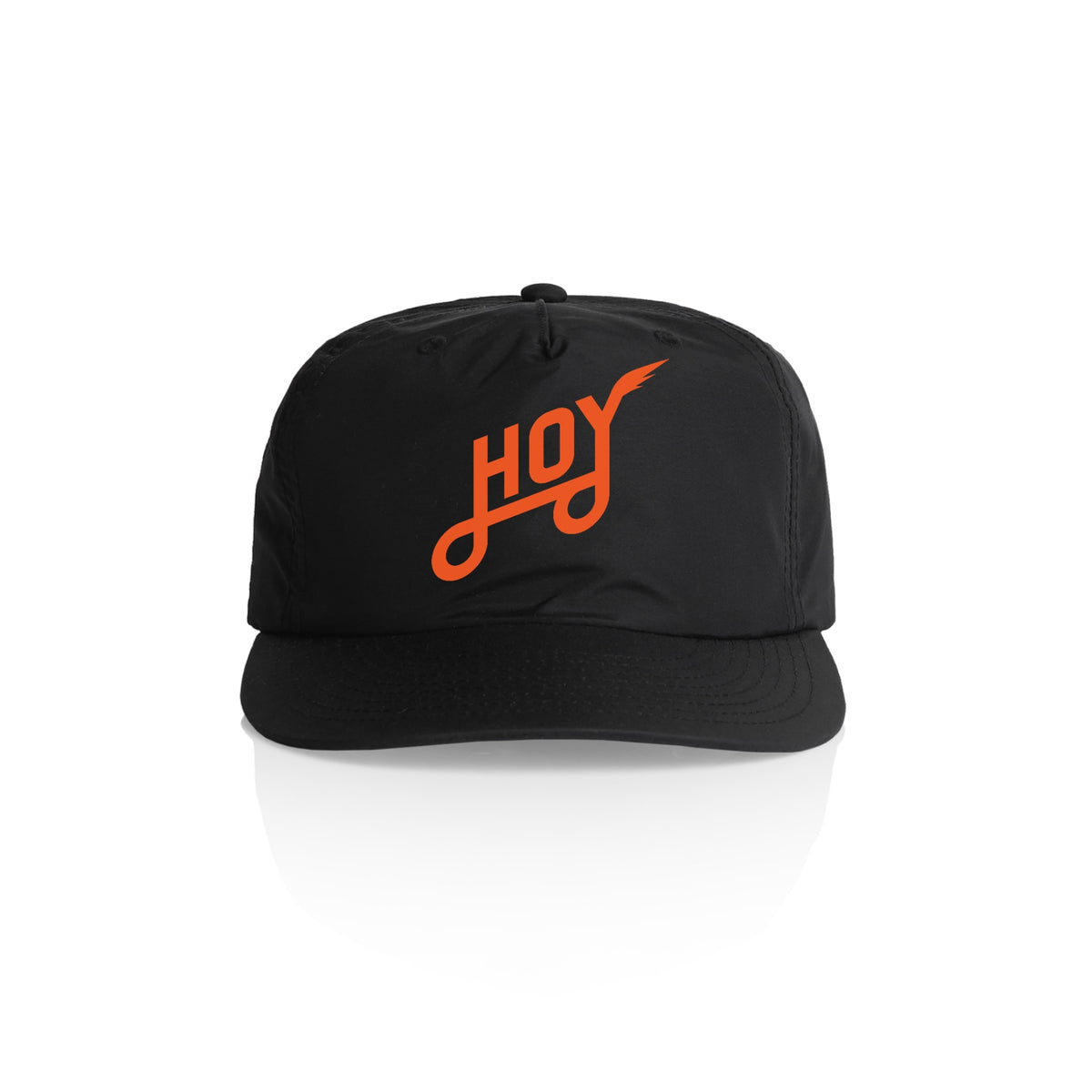 Hoy Classics Unstructured Quick Dry Cap - Black / Embers