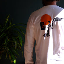 Load image into Gallery viewer, Hoy Storm Tree Long Sleeve T-shirt - White - Limited Edition
