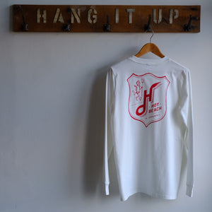 Hoy Beach Organic Long sleeve T-shirt - Natural - Last One