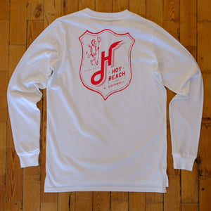 Hoy Beach Organic Long sleeve T-shirt - Natural - Last One