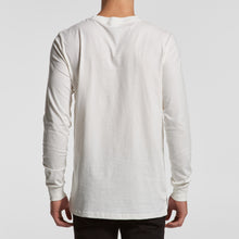 Load image into Gallery viewer, Hoy Classics Downtown Organic Long Sleeve T-shirt - White
